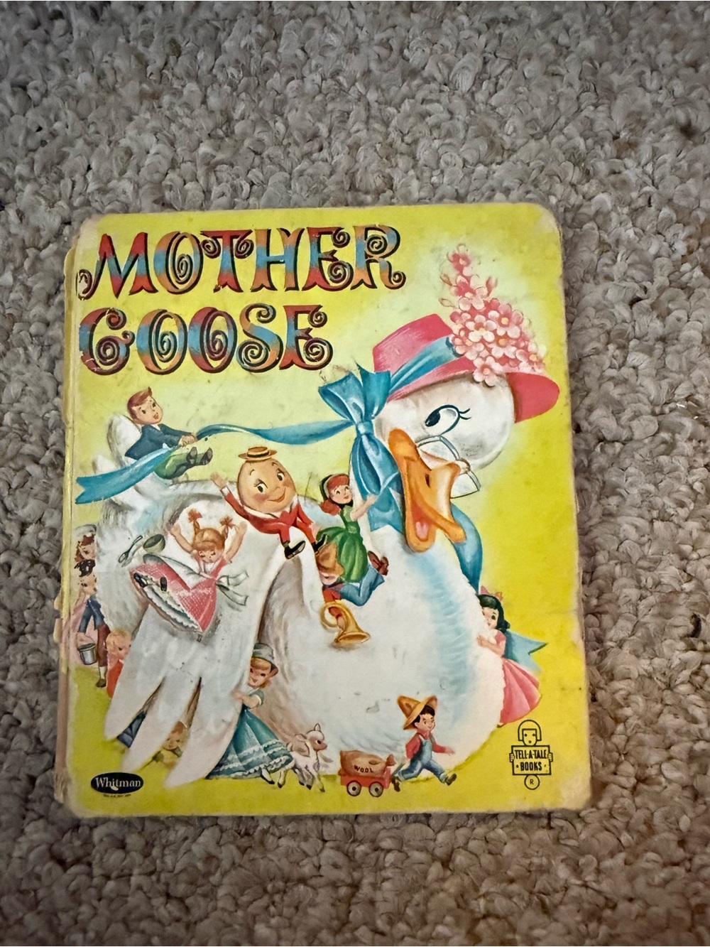 Mother Goose Classic Board Book - Yellow
